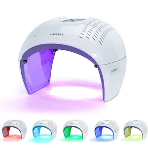 Multi-effect optical PDT spectrum beauty mask facial light therapy machine