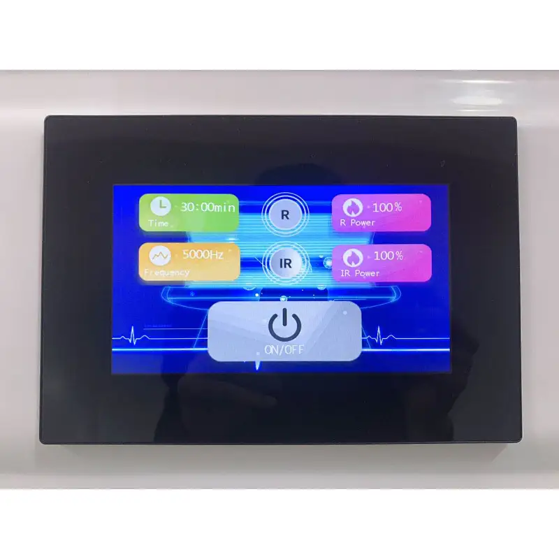 Infrared light bed red light therapy pod