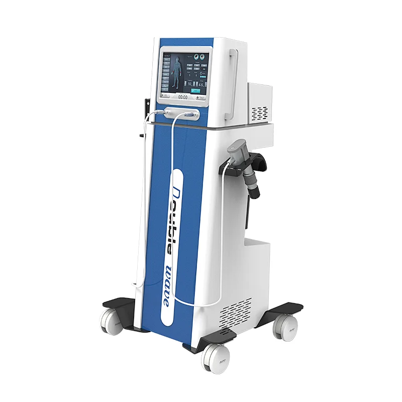 ESWT shock wave therapy machine Pneumatic and electromagnetic dual tech shockwave therapy machine
