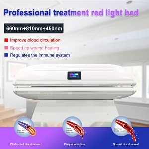 Red light laser therapy photobiomodulation device