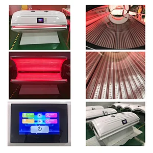 Red and infrared light therapy led machine lamp