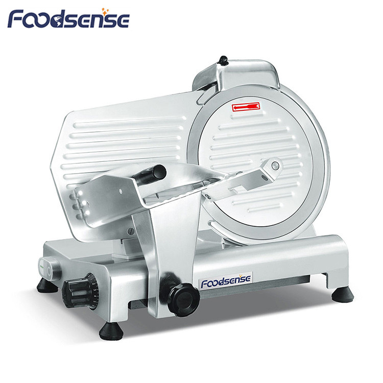 China Professional 12 Months Warranty 0.32KW Electric Meat Slicer Machine 250ES-10