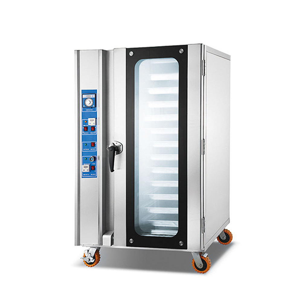 Industrial stainless steel electric counter top convection oven for baking bread bricks