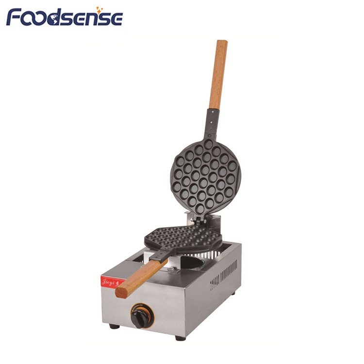 China Factory Supplier 12 Months Warranty Stainless Steel gas Egg Bubble Waffle Maker