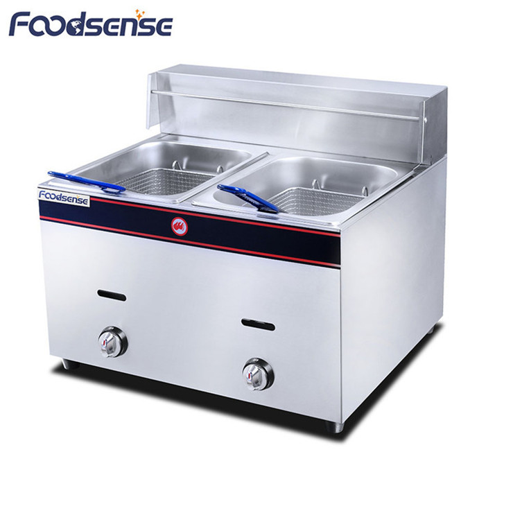 Restaurant Equipment Chicken Fryer, Commercial Stainless Steel Gas Fryer Machines
