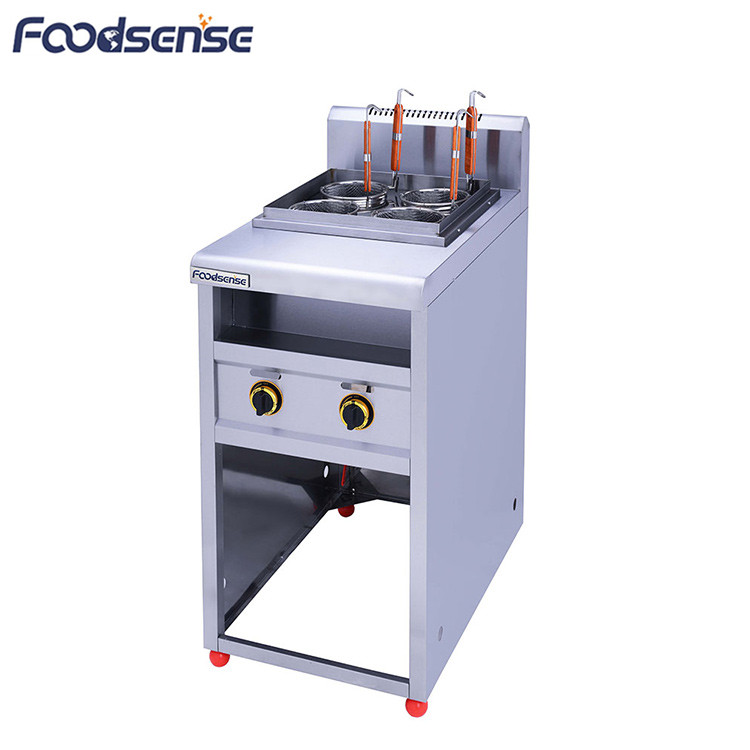 4 Baskets Pasta Cooking Machine,12 Months Warranty Commercial Gas Pasta Cooker