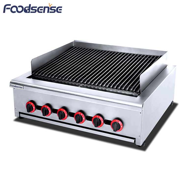 12 Months Warranty 24KW/Hour Stainless Steel LPG or Natural Gas BBQ Grill
