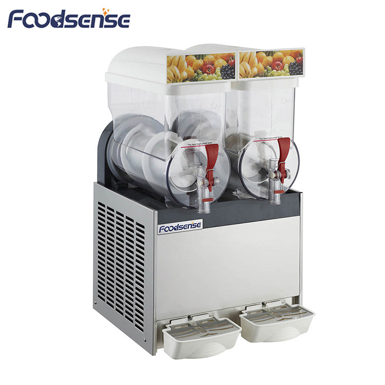 12 Months Warranty High Capacity 400W Automatic Slush Ice Drink Making Machine