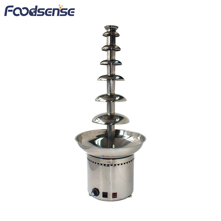 China Professional 12 Months Warranty Commercial 7 Tier Chocolate Fountain For Buffet