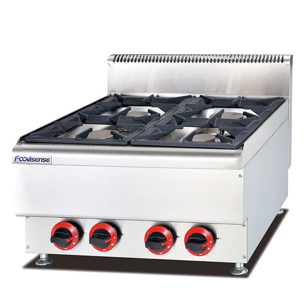 CE Certificate Commercial Stainless Steel Portable Counter Top Gas Stove Burner