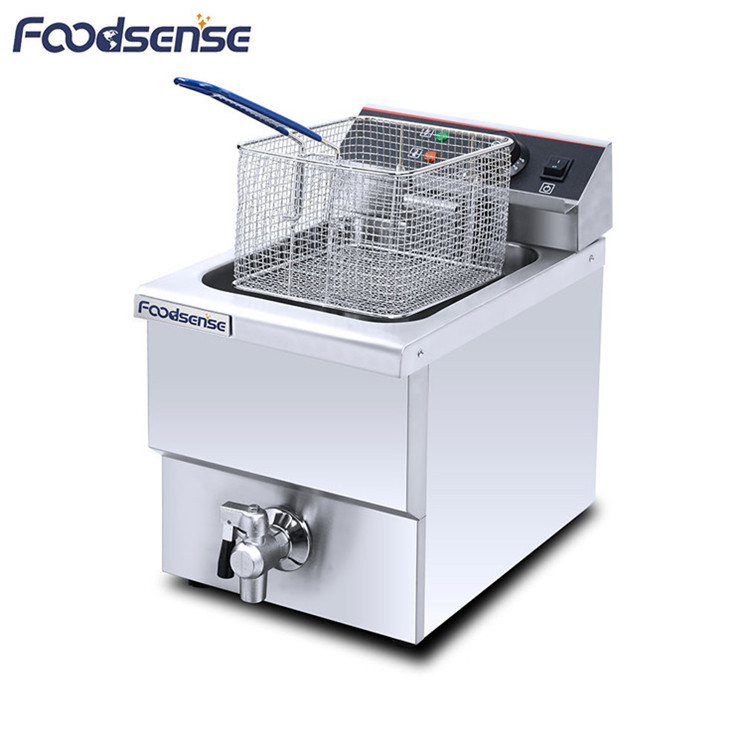 Manufactory Supply 1-Tank 1-Basket Deep Pan Fryers Cleaner,Best Deals On Deep Fat Fryers