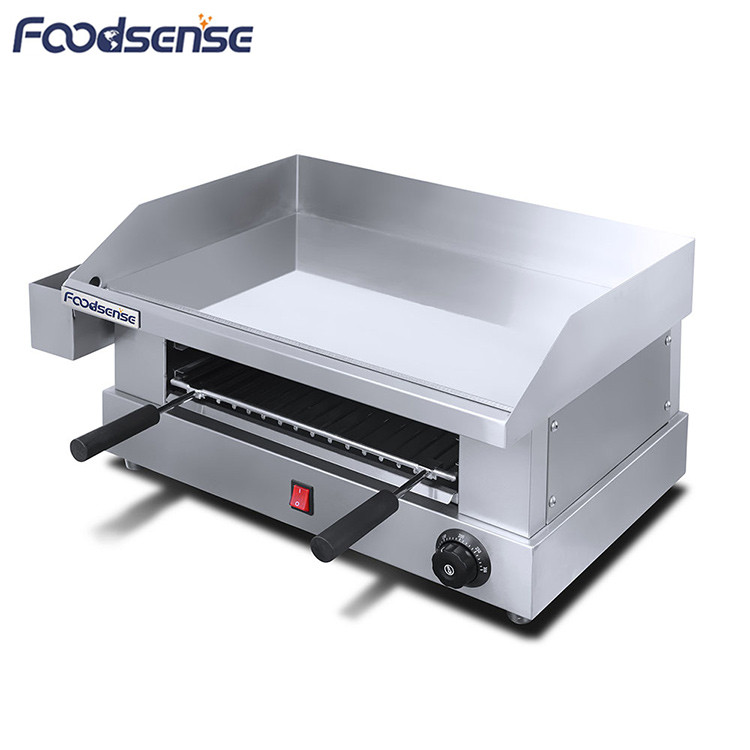 China Professional Stainless Steel Biggest Electric Cast Iron Griddle & Salamander EG7502