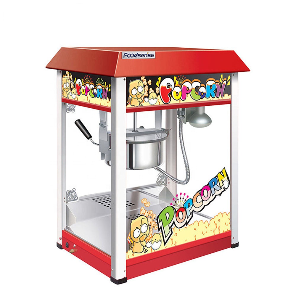 2019 China wholesale price cinema big electric automatic popcorn maker, industrial commercial popcorn machine