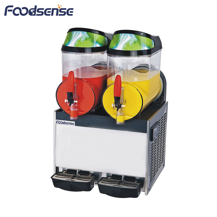 Manufactory Supply 12 Months Warranty 0.5KW 3 Tank Juice Slush Ice Machine