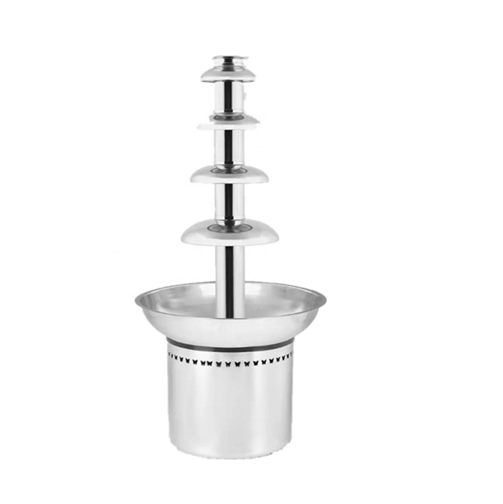 Hot selling chocolate fondue fountaine 5 tier electric meliting machine