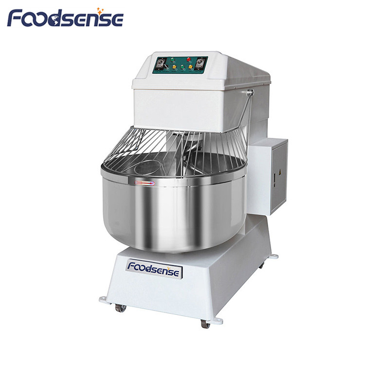 Stainless Steel Dough Mixer Machine,100KG Bakery Spiral Mixer