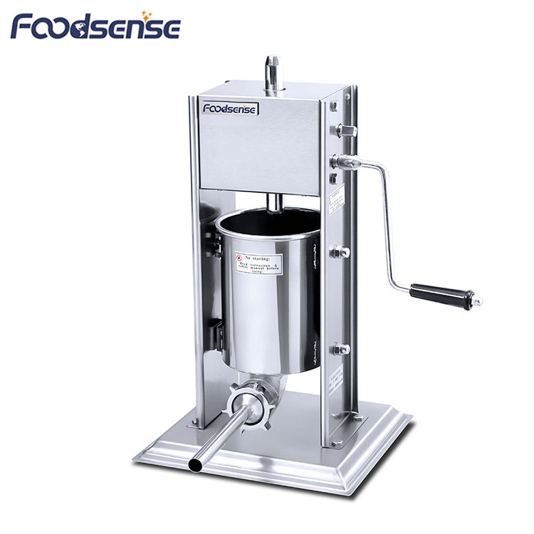 CE Certificate Stainless Steel 3L Commercial Electric Sausage Stuffer Machines