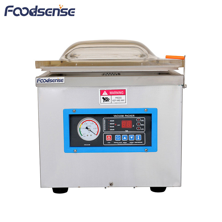 Guangzhou CE Certification 0.75KW Semi-Automatic Plastic Vacuum Packing Sealer Machine