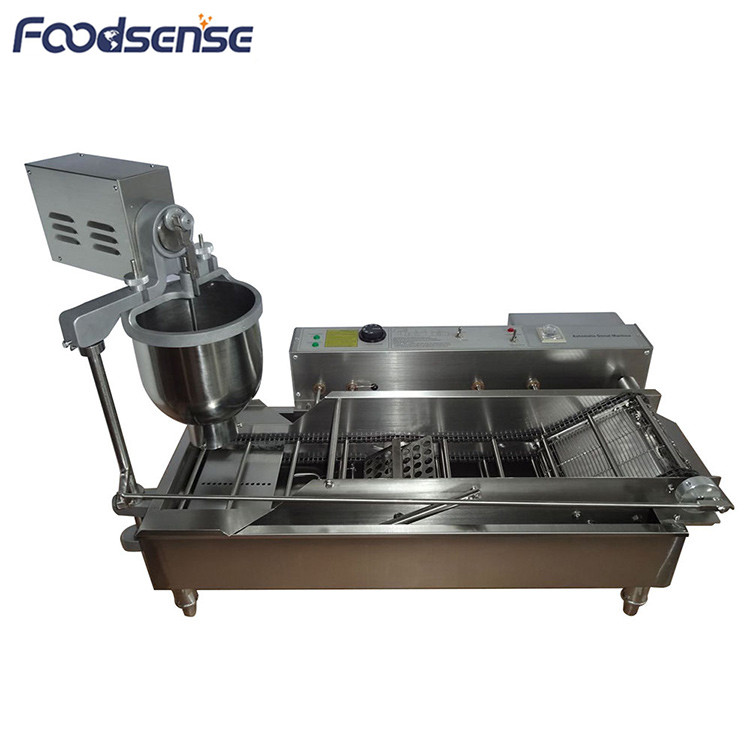 6KW Commercial Stainless Steel Mini Doughnut Fryer Deep Fryer Gas Fryer Machine