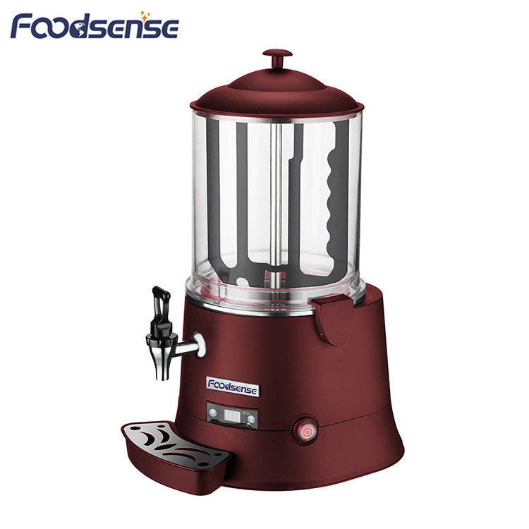 CE Certification 10L Commercial Hot Chocolate Dispenser+Removable Bowl Machine