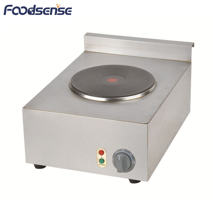 Commercial Equipment CE Certification 2.6KW Stainless Steel Countertop Single Induction Hob Cooker