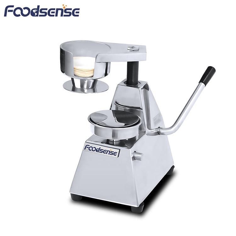 CE Certification Commercial Stainless Steel Large Hamburger Patty Press
