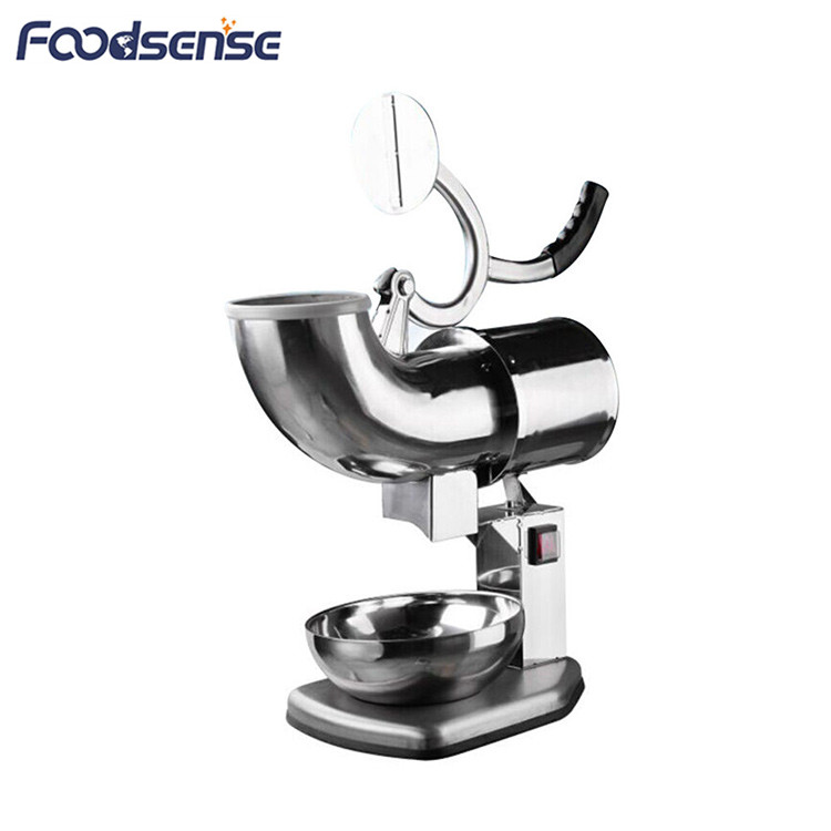CE Certification Commercial Stainless Steel 300W Electric Ice Crusher Machine
