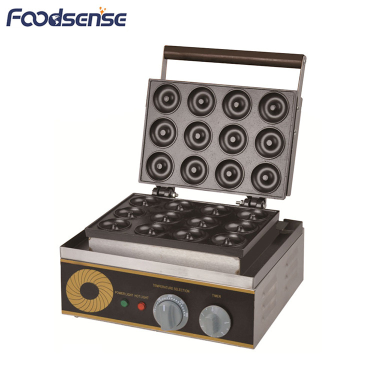 CE Certification 12 Months Warranty 1500W Stainless Steel Mini Donut Machine For Sale