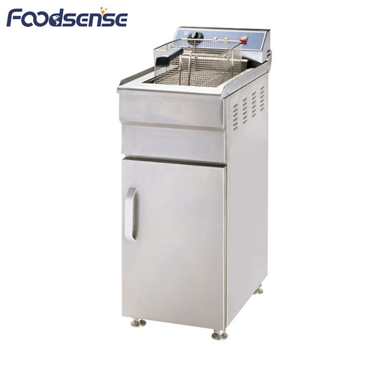Stainless Steel 1-Tank 2-Basket Electric Fryer A Fryer,Samosa Fryer,Masterbuilt Fryer