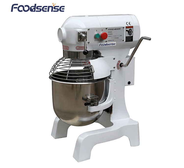 1.1KW Stainless steel electric 20 L liter Stand food powder mixer, B20 commercial industrial food mixer