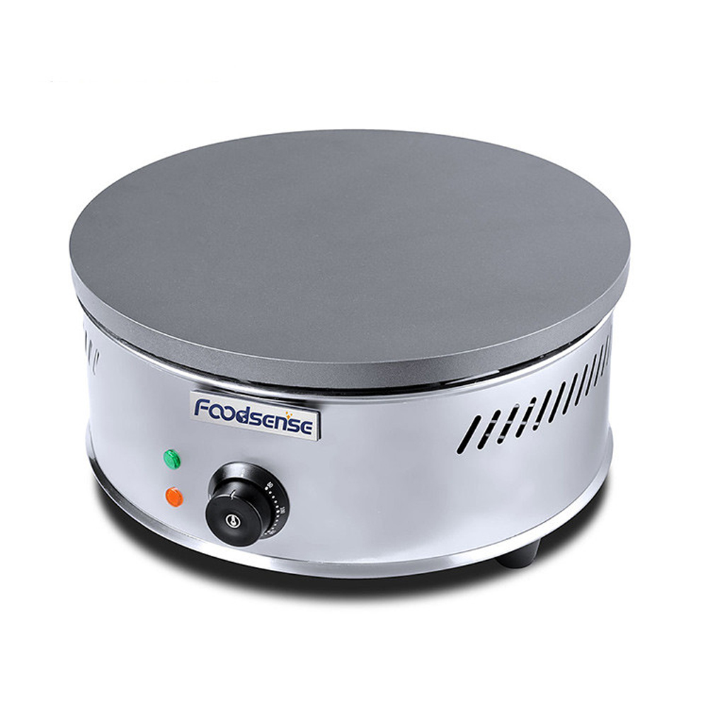 Guangzhou Manufactory Supply 2.2KW Automatic 1-Plate Electric Pancake Crepe Maker