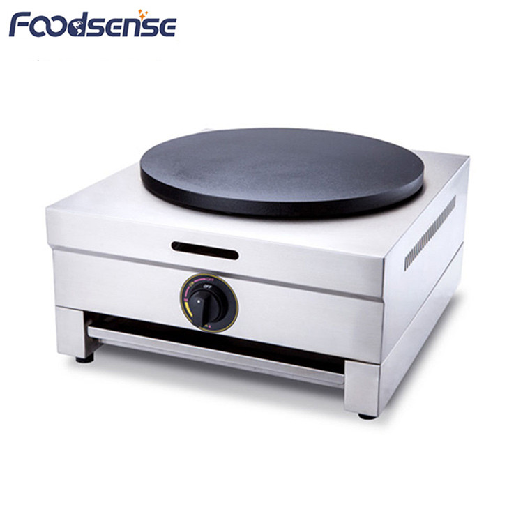 12 Months Warranty CE Certification French Professional Mini 1-Plate Gas Crepe Maker