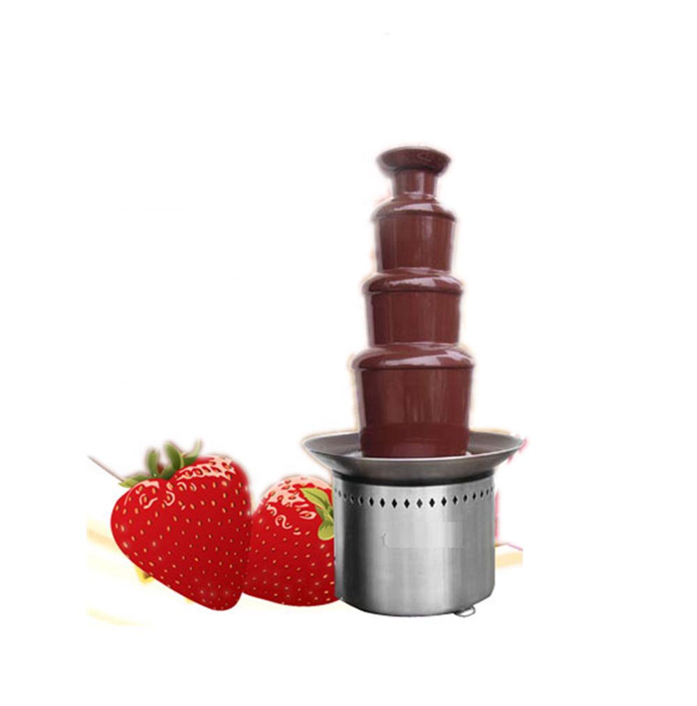 Professional commercial use 6 tiers stainless steel chocolate waterfall fountain