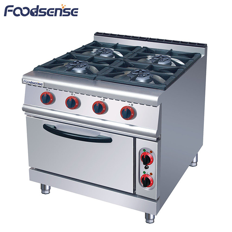 Multifunction restaurant use appliance home combo gas cooker stove with oven