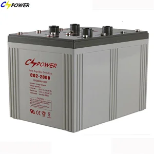 Rechargeable 2v 2500ah Deep Cycle Gel Solar Cell Energy Storage Battery