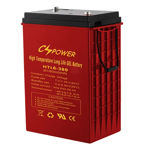 Good price solar gel battery 6V380ah electrical vehicle bateria