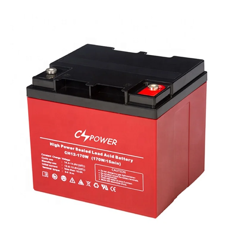CH12-170W 12V 170W/15min High rate sealed lead acid battery for UPS