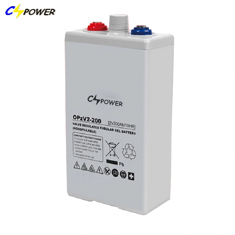 Long life Vrla OPZV solar battery 2V200AH