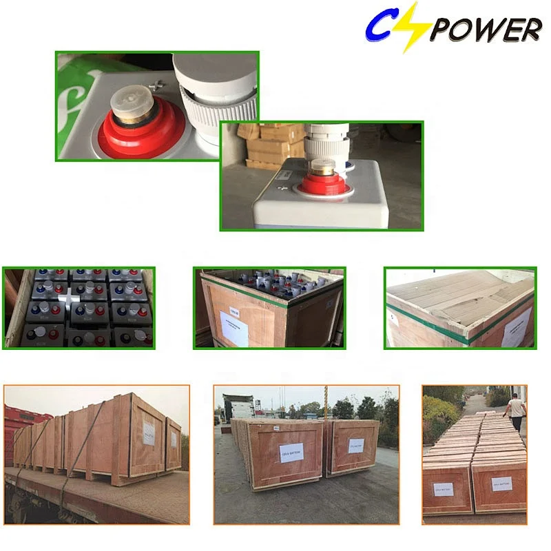 CSPOWER OPzs2-600 Tubular Lead acid Industrial OPzs Battery for railway