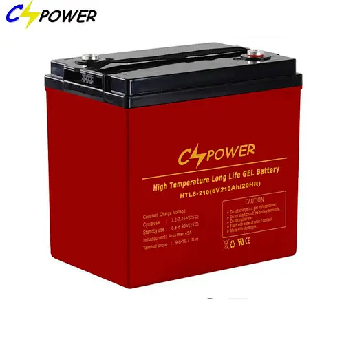 12 Years Working Life 6V 210Ah Industrial Battery Products