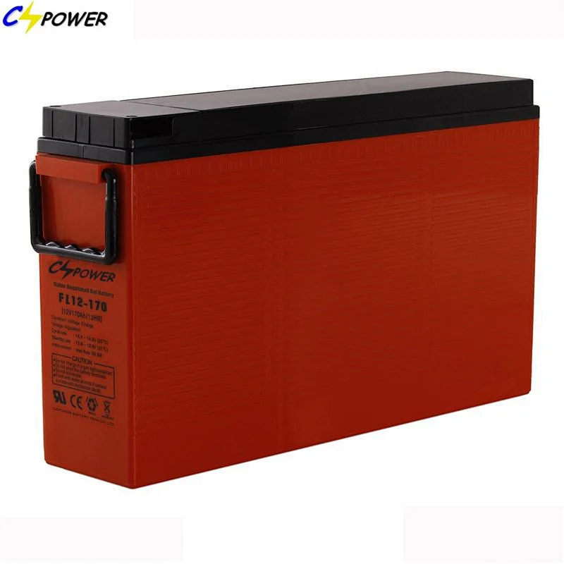 Rechargeable 12V 160ah  Front Terminal Bateria Solar Gel Battery