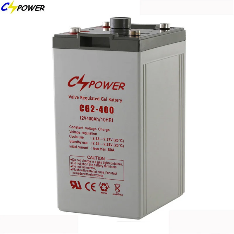 Maintenance Free 2V 400Ah Best Gel Cell Deep Cycle Battery