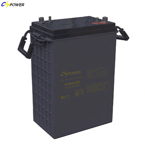 6V420ah golf buggies battery, High temperature Deep Cycle AGM Battery