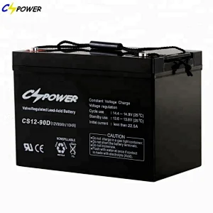 12V 90ah Lead Acid VRLA Deep Cycle Battery 48V Price