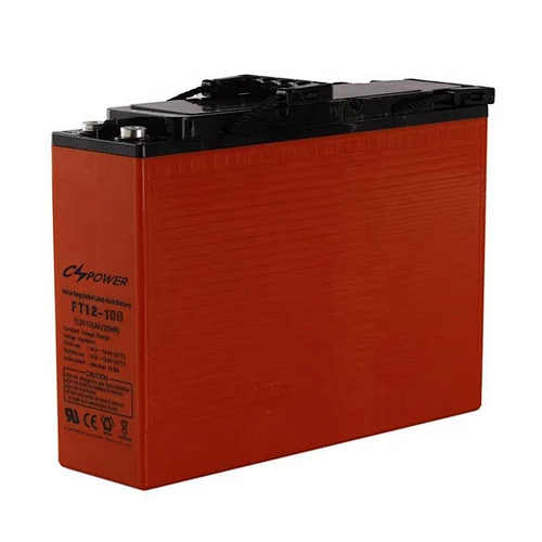 Rechargeable Bateria 12V 100ah Front Terminal AGM Vrla Deep Cycle Battery