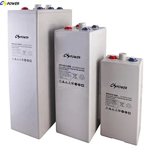 China Long Life Tubular Gel Industrial Battery 490Ah 2V Deep Cycle Solar Batteries