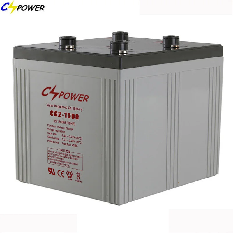 Rechargeable  Deep Cycle Bateria  2V 1000ah  Solar Gel Battery
