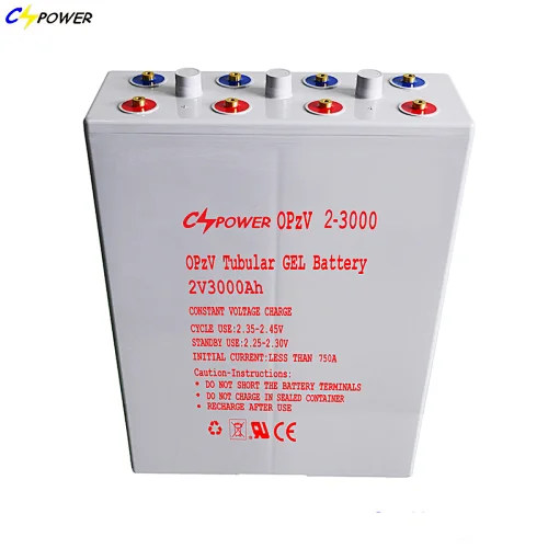 2V 3000Ah OPzV Tubular Gel Solar Power Storage Sealed Lead Acid Rechargeable Battery