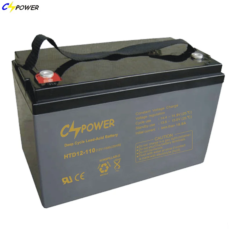 12V 135Ah Deep Cycle Lead Acid Rechargeable Sweeper Batteries