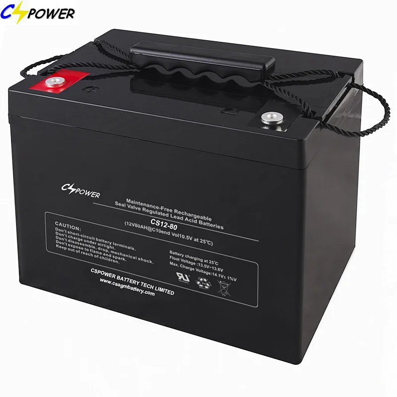 12V 40AH deep cycle AGM battery rechargeable battery